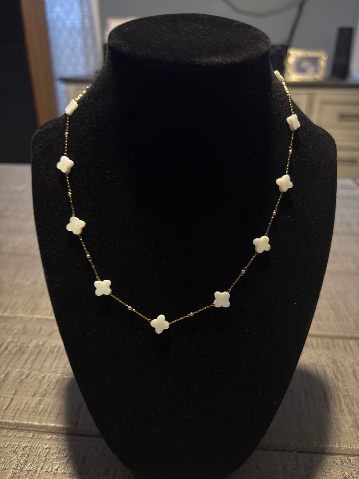 Sweet Clover Chain Necklace