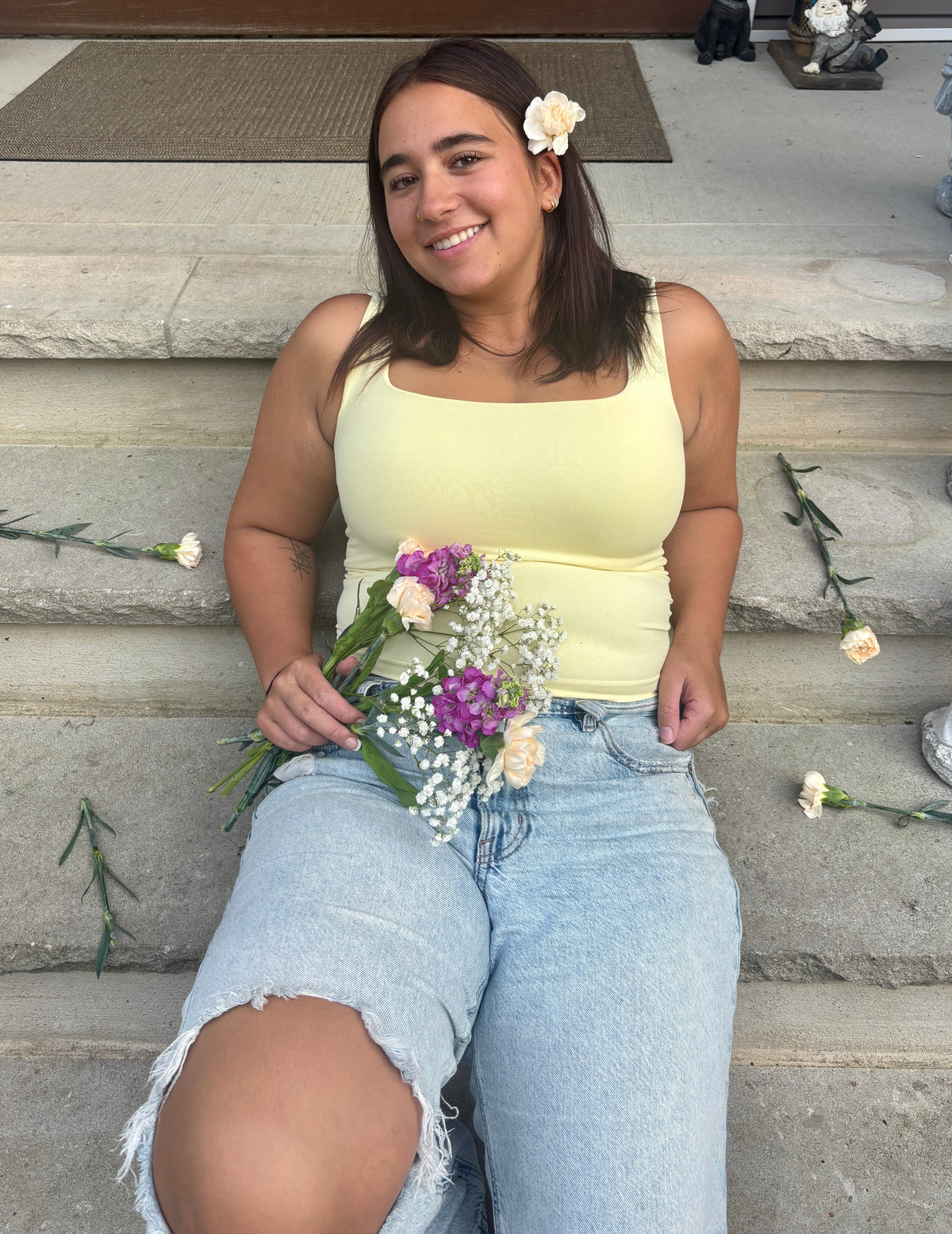 yellow Tank Top