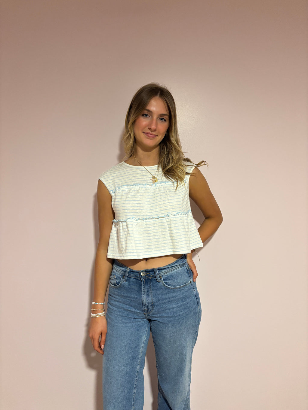 Seabreeze Striped Top