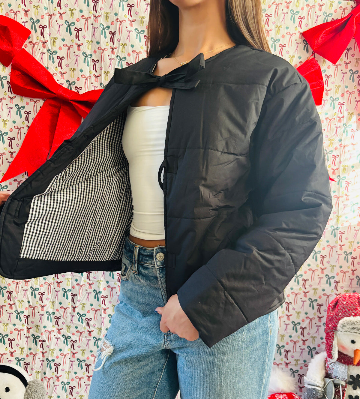 The Bow & Bundle Jacket