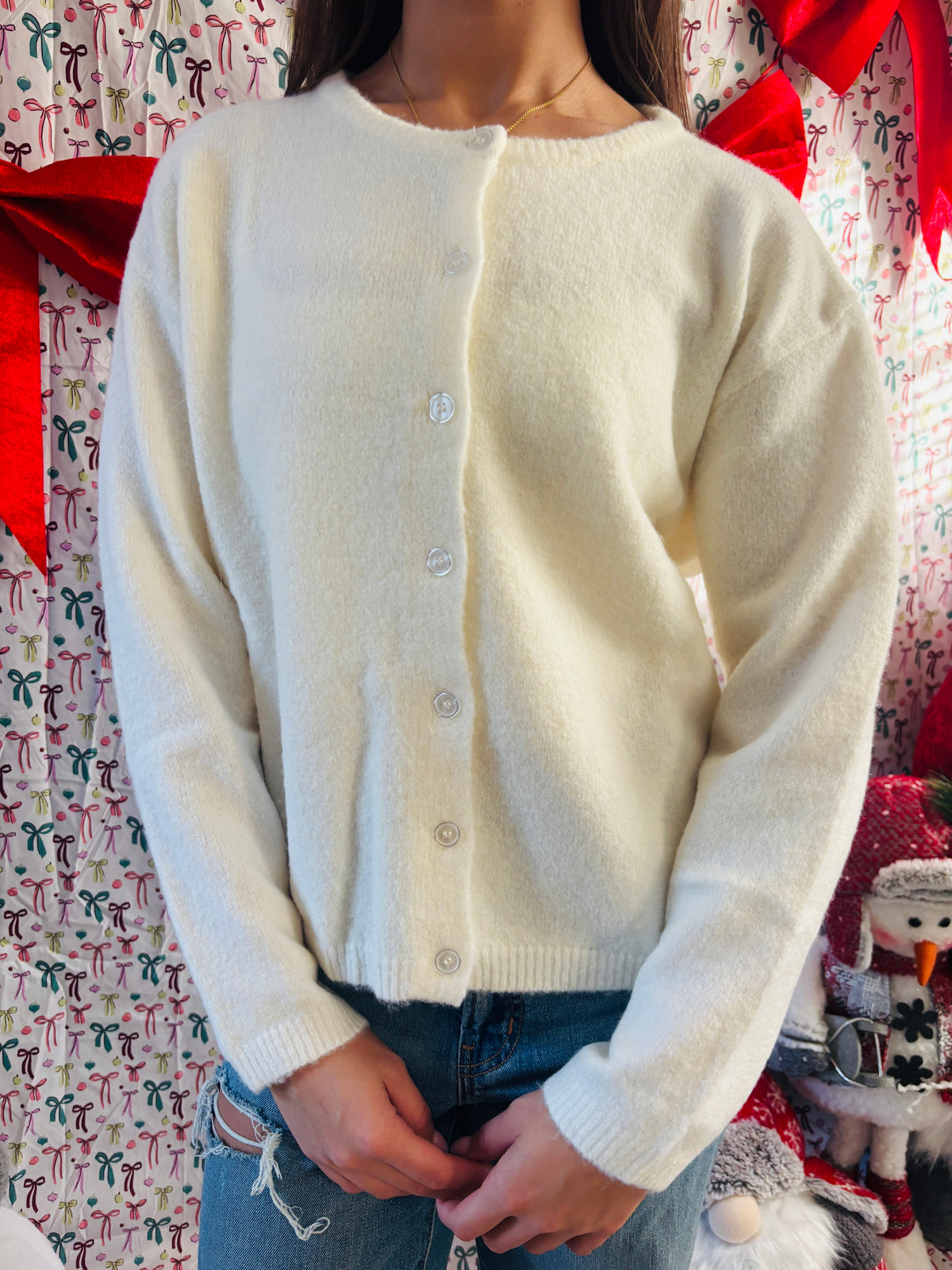 The Snowflake Knit Cardigan