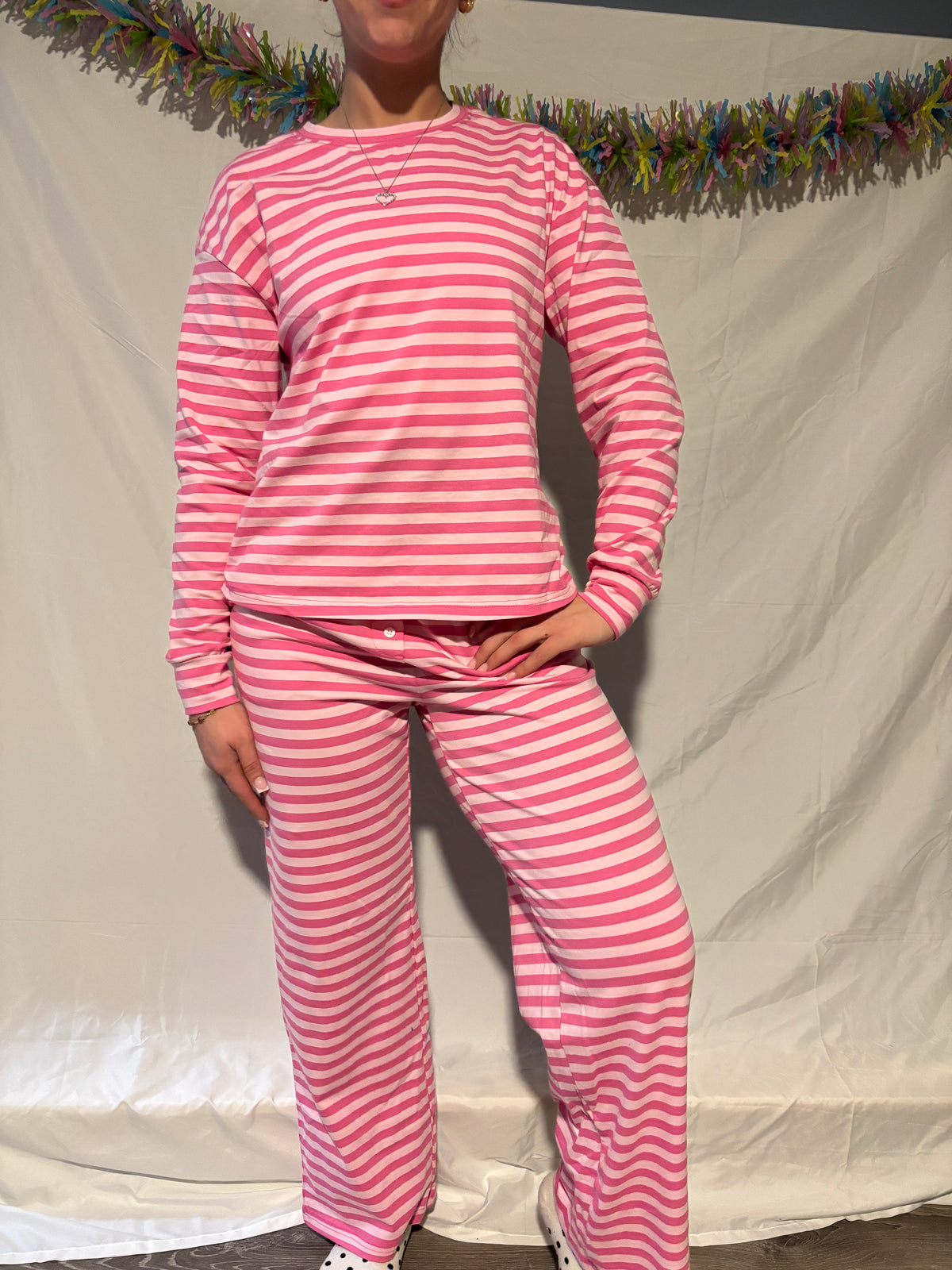 Spring Petal Stripe Set