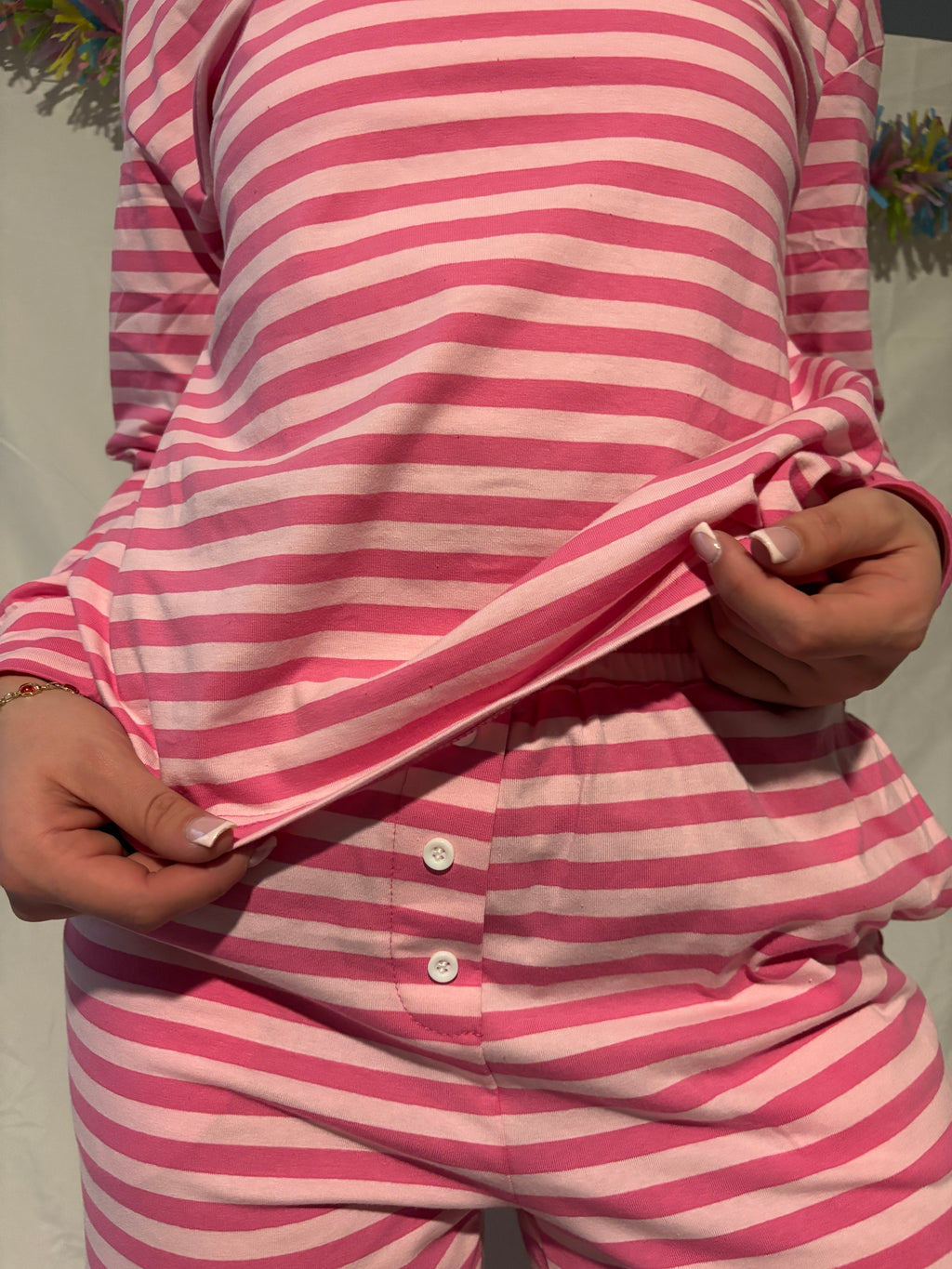 Spring Petal Stripe Set