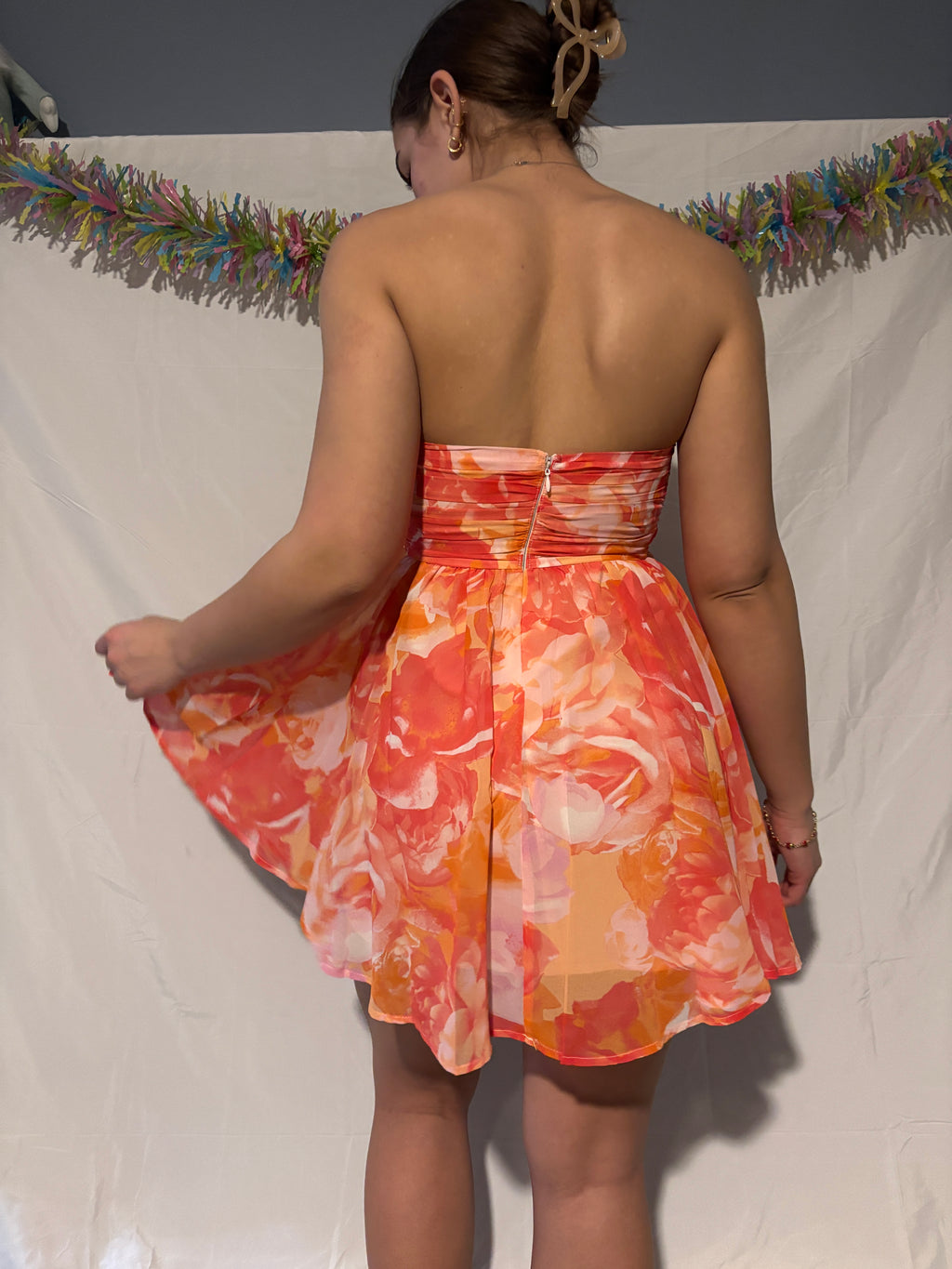 Sunset Bloom Dress